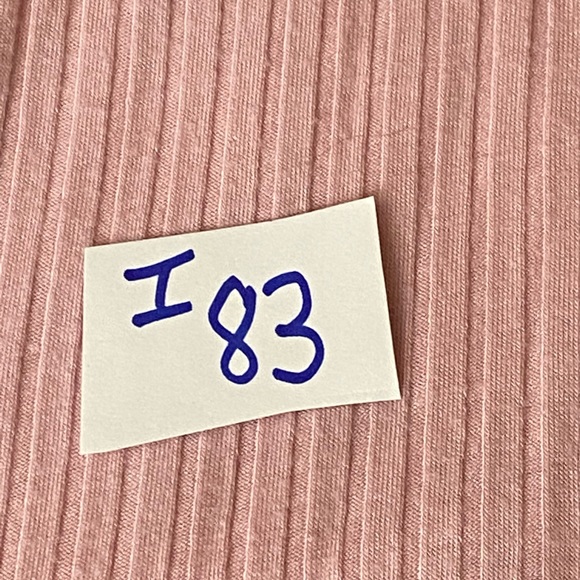 Supernova Pink Ribbed Open Long Vest Size M I-83 - Picture 6 of 11